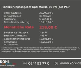 OPEL MOKKA OPEL MOKKA GS LINE 1.2 TURBO 130 PS SHZ LHZ RÜCKFAHRK