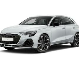 AUDI A3 SPORTBACK S3 2.0 TFSI BLACK EDITION SPORTBACK S TRONIC QUATTRO EURO 6 (START/STOP) 5DR