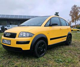 AUDI A2 SONDERMODEL COLOR STORM IN IMOLAGELB