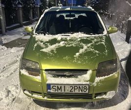 CHEVROLET KALOS CHEVROLET KALOS 1.4 BENZYNA GAZ GIŻYCKO • OLX.PL