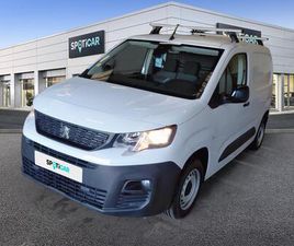 PEUGEOT PARTNER FOURGON STANDARD 650 KG BLUEHDI 100 S&S BVM6 ASPHA