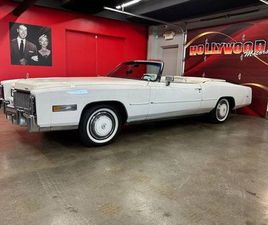CADILLAC ELDORADO CABRIOLET CADILLAC ELDORADO CONVERTIBLE