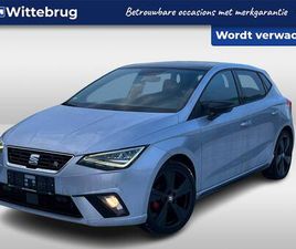 SEAT IBIZA - 1.0 TSI 110PK FR BLACK EDITION / PANORAMADAK / ACC / KEYLESS / FULL LED / ACHTERUITRIJCAME