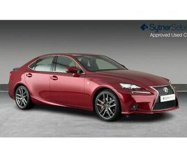 LEXUS IS 200T F-SPORT 4DR AUTO