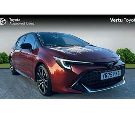 TOYOTA COROLLA 2025 TOYOTA COROLLA 1.8 HYBRID GR SPORT 5DR CVT HATCHBACK PETROL/ELECTRIC AUTOMATIC