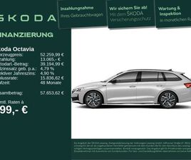 SKODA OCTAVIA COMBI SPORTL. 2,0 TDI 110 KW DSG AHK360°