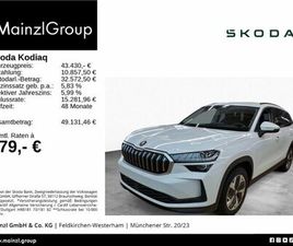 SKODA KODIAQ 2.0 TDI 4X4 DSG SELECTION AHK MATRIX HUD