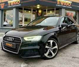 AUDI A3 SPORTBACK 2.0 TFSI 190 S-LINE QUATTRO S-TRONIC BVA ORIGINE FRANCE 2EME MAIN