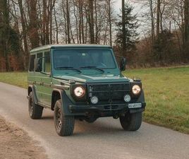 MERCEDES CLASSE G G 290 MERCEDES G-KLASSE 290 TURBODIESEL CANTON ARGOVIE - TUTTI.CH