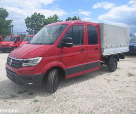 UTILIZAT VOLKSWAGEN CRAFTER 7 LOC. PLATFORMA MIXTA , CU PRELATA ,AC. EURO VI. 2017 - 19 952,90 EUR, 165 085 KM - AUTOVIT.RO