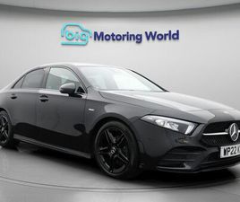 2022 MERCEDES-BENZ A-CLASS 1.3 A200 AMG LINE EDITION EXECUTIVE SALOON 4D
