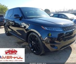 LAND ROVER RANGE ROVER SPORT P360 SE 2025, OD UBEZPIECZALNI 3.0 BENZYNA