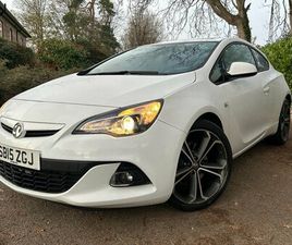 VAUXHALL ASTRA GTC 2015 (15) 1.6I TURBO LIMITED EDITION COUPE 3DR PETROL MANUAL EURO 6 (START/STOP) (200 PS)