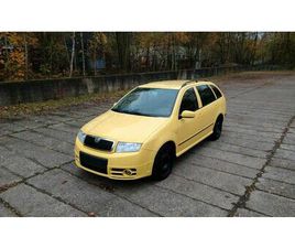 SKODA FABIA 6Y COMBI 2.0 MPI SPORT RS KLIMA SHZ TÜV 10/26