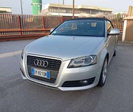 A3 CABRIO 2.0 TDI F.AP. S TRONIC S-LINE NEOPATENTA