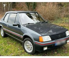 PEUGEOT 205 CTI CABRIO GARAGENWAGEN 1. HAND