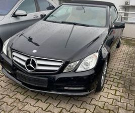 MERCEDES CLASSE E CABRIO E 300 MERCEDES-BENZ MERCEDES E-KLASSE CABRIOLET
