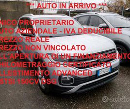 VOLKSWAGEN T-CROSS VOLKSWAGEN T-CROSS 1.5 TSI DSG ADVANCED