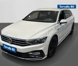 VOLKSWAGEN PASSAT SW R-LINE SPORTSCOMBI 2.0 TDI AWD INKL V-HJUL + VÄRMARE +