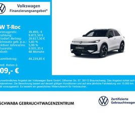 VOLKSWAGEN T-ROC R-LINE 1.5 ETSI DSG *BLACKSTYLE*HDUP*20