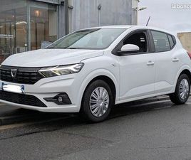 SANDERO SCE 65CH CONFORT AVEC CLIM + ANDROID AUTO & APPLE CARPLAY 5P / 1ERE MAIN