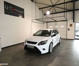 FORD FOCUS RS MK2 2.5L TURBO 305CH RS BVM6 - SUIVI COMPLET - N°2827/11'500 EXEMPLAIRES - SUIVI COMPLET - ÉCHAPPEMENT MILLTEK - RECARO - XÉNON - JANTES 19