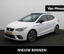 SEAT IBIZA SEAT IBIZA 1.0 ECOTSI FR ANNIVERSARY | AIRCO | PARKEERSENSOREN V+A | PANORAMADAK | LICHTMETALEN VELGEN |