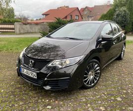 HONDA CIVIC 1.6 I-DTEC 158TYS KM 2016 BOGATYNIA CENTRUM • OLX.PL