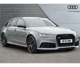 AUDI A6 RS6 2018 - 4.0T FSI QUATTRO RS 6 PERFORMANCE 5DR TIP AUTO