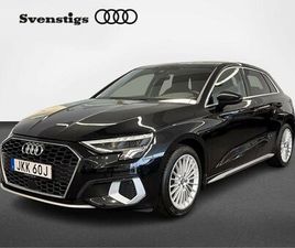 AUDI A3 TFSI 150HK DRAG ADAPTIV FARTHÅLLARE LED