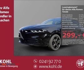 ALFA ROMEO TONALE ALFA ROMEO TONALE INTENSA IBRIDA 48V-HYBRID 1.5 VGT 160PS P