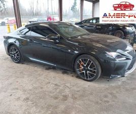 LEXUS RC 350 2018 3.5 BENZYNA 311KM