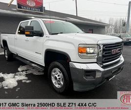 GMC SIERRA 2500 USED 2017 GMC SIERRA 2500 SLE