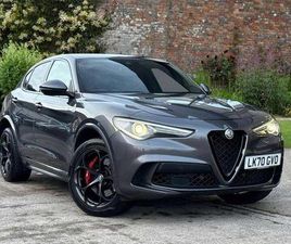 ALFA ROMEO STELVIO QUADRIFOGLIO 2.9 V6 BI-TURBO QUADRIFOGLIO AUTO Q4 AWD EURO 6 (START/STOP) 5DR