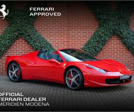 4.5 SPIDER F1 DCT EURO 5 2DR