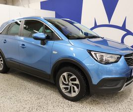 OPEL CROSSLAND X INNOVATION PLUS 110 TURBO A - HIENO OPEL! / HYVÄT VARUSTEET! / 1-OMISTAJA / OPEL HUOLTOKIRJA / AGR -ISTUIMET / PERUUTUSKAMERA / ETUTUTKA / LÄMM