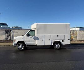 2012 FORD E350 CUTAWAY WITH ENCLOSED UTILITY BODY