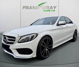 C200 D AMG LINE 136 BHP **FULL LEATHER**REVERSE CAMERA**XENON LIGHTS**AS NEW**FSH**
