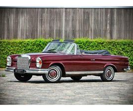 MERCEDES CLASSE S CABRIOLET 220 SE MERCEDES 220 SE CABRIOLET W111 - 1961