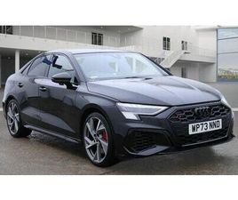 AUDI A3 S3 AUDI S3 S3 TFSI BLACK EDITION QUATTRO 4DR S TRONIC