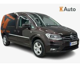 VOLKSWAGEN CADDY MAXI VOLKSWAGEN CADDY MAXI TRENDLINE 2,0 TDI 90KW 4MOTION | JUURI TULLUT | 7-PAIKKAINEN | 1.OM SUOMI-AUTO | SIS.ALV | KOUKKU |