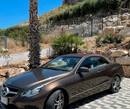 MERCEDES CLASSE E CABRIO E 200 MERCEDES CLASSE E CABRIO