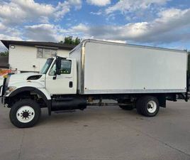 ★★★ 2009 INTERNATIONAL WORKSTAR 7300 4X4 BOX TRUCK / ONLY 19K MILES ★★