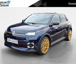 RENAULT 5 URBAN RANGE ICONIC CINQ 40 KWH | BLEU D'OR 3/25 | PACK WINTER | CARPLAY | GOUDEN VELGEN | UNIEKE UITVOERING |