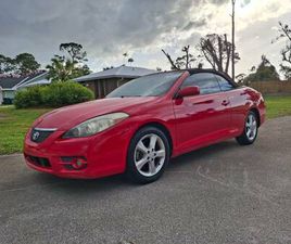 TOYOTA SOLARA TOYOTA SOLARA CONVERTIBLE RED