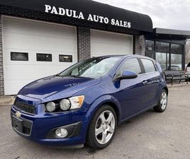 USED 2013 CHEVROLET SONIC LTZ