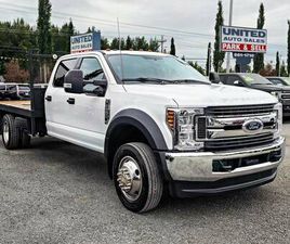 2019 FORD F550 SUPER DUTY CREW CAB CHASSIS XLT CAB CHASSIS 4D