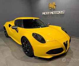 ALFA ROMEO 4C GIALLO PROTOTIPO