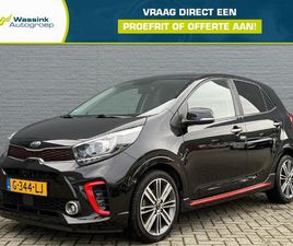 KIA PICANTO KIA PICANTO 1.0 T-GDI 100PK 5-ZITS GT-LINE | ALL SEASON BANDEN | NAVIGATIE | STOEL & STUURVERWARMING | APPLE CARPLAY & ANDROID AUTO