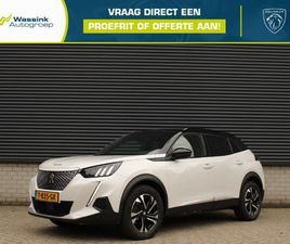 PEUGEOT E-2008 I GT EV 50KWH 136PK | SOH 99% I 3-FASE | CAMERA | KEYLESS ENTRY | NAVIGATIE | STOELVERWARMING | 3D COCKPIT | DODE-HOEK BEWAKING